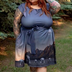 Kay Pop Star Wars wrap dress